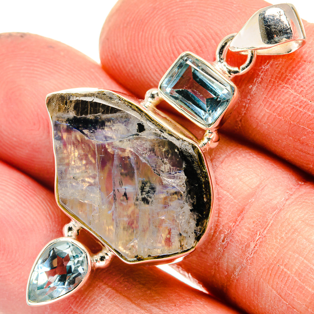 Herkimer Diamond Pendants handcrafted by Anasilvercos - PD23745