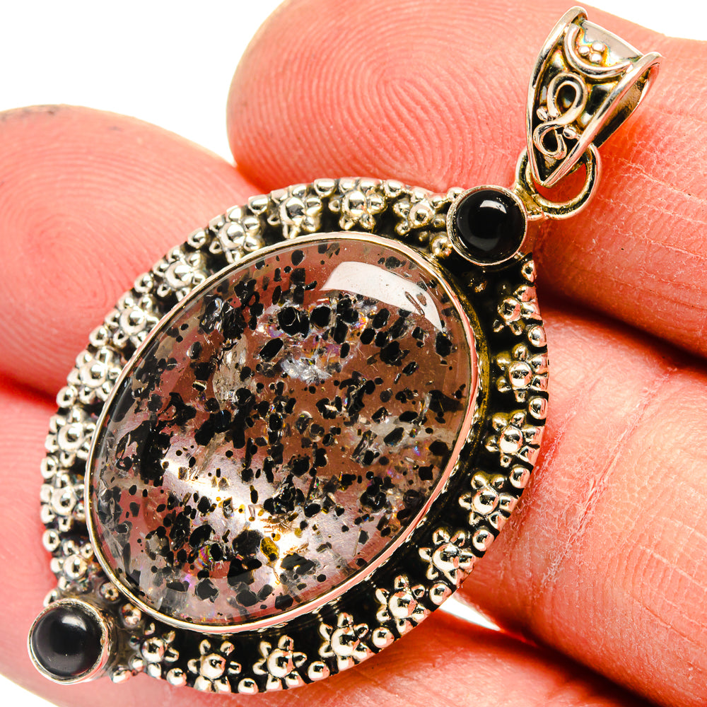 Dendritic Opal Pendants handcrafted by Anasilvercos - PD23765