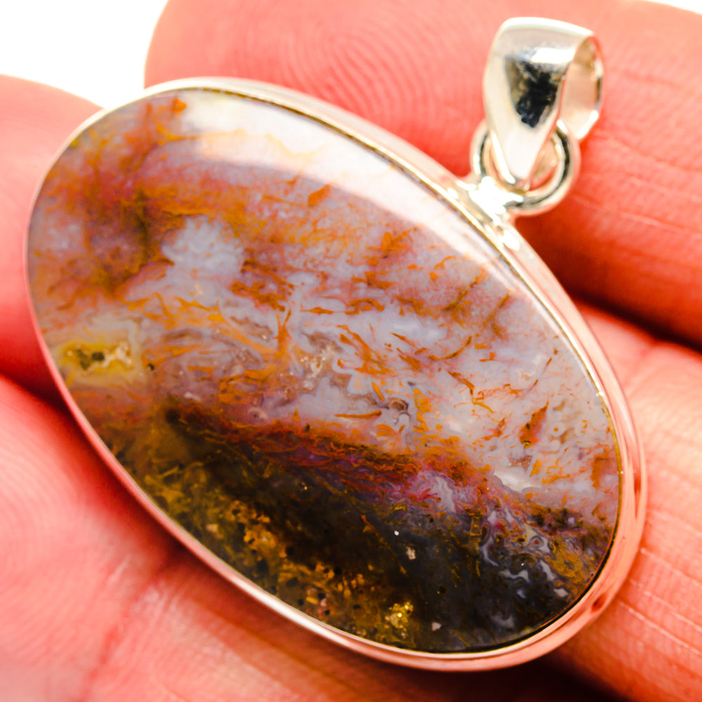 Ocean Jasper Pendants handcrafted by Anasilvercos - PD23779
