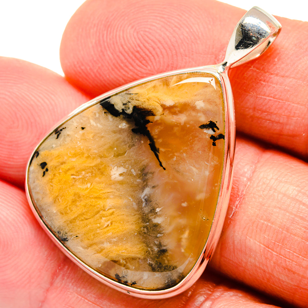 Montana Agate Pendants handcrafted by Anasilvercos - PD23781