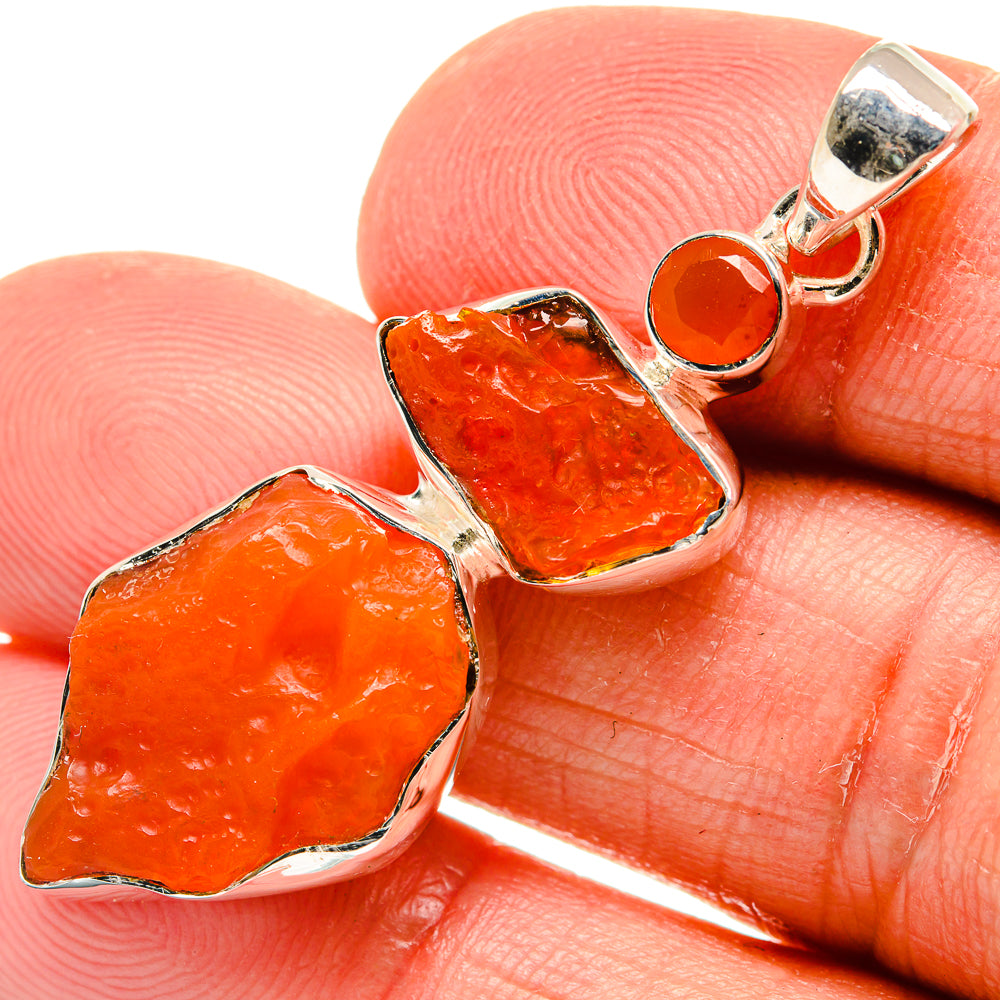 Carnelian Pendants handcrafted by Anasilvercos - PD23857