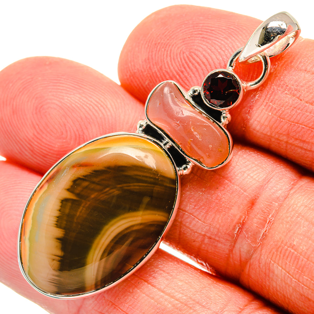Imperial Jasper Pendants handcrafted by Anasilvercos - PD23858