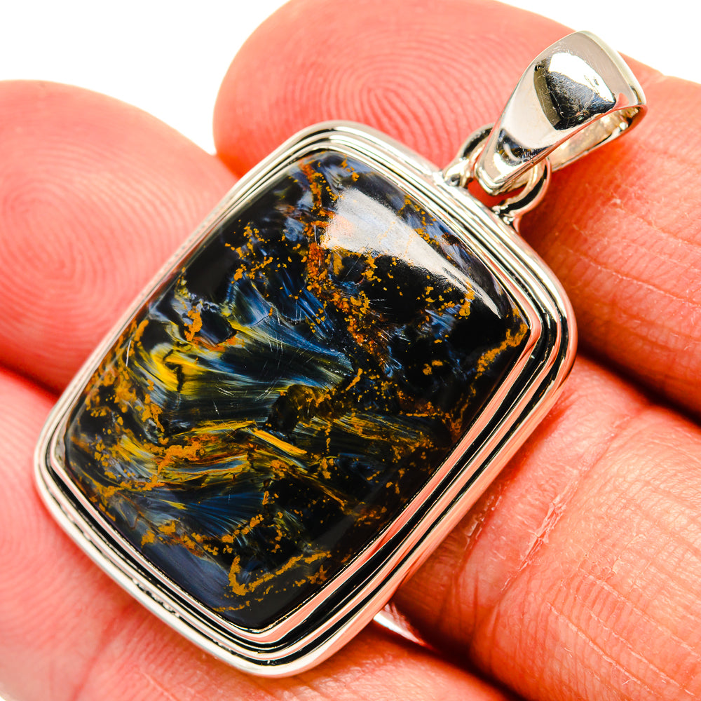 Pietersite Pendants handcrafted by Anasilvercos - PD23864