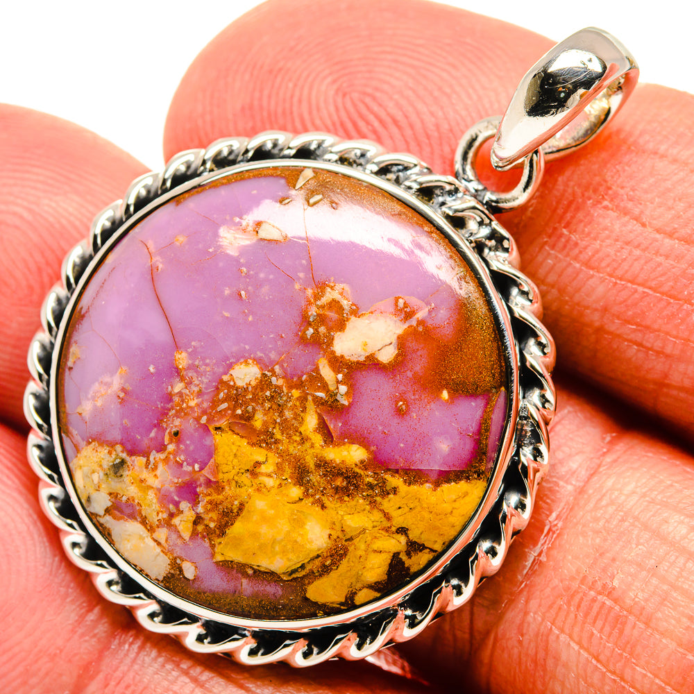 Phosphosiderite Pendants handcrafted by Anasilvercos - PD23890