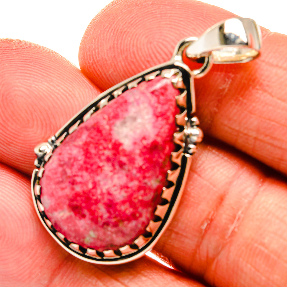 Thulite Pendants handcrafted by Anasilvercos - PD23892