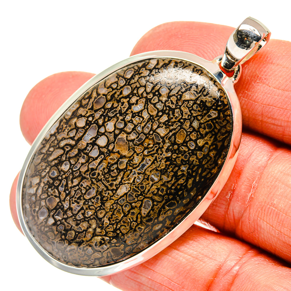Dinosaur Bone Pendants handcrafted by Anasilvercos - PD23910