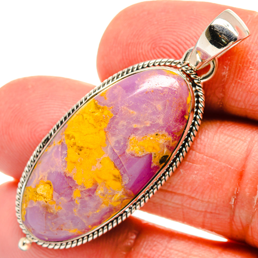 Phosphosiderite Pendants handcrafted by Anasilvercos - PD23930