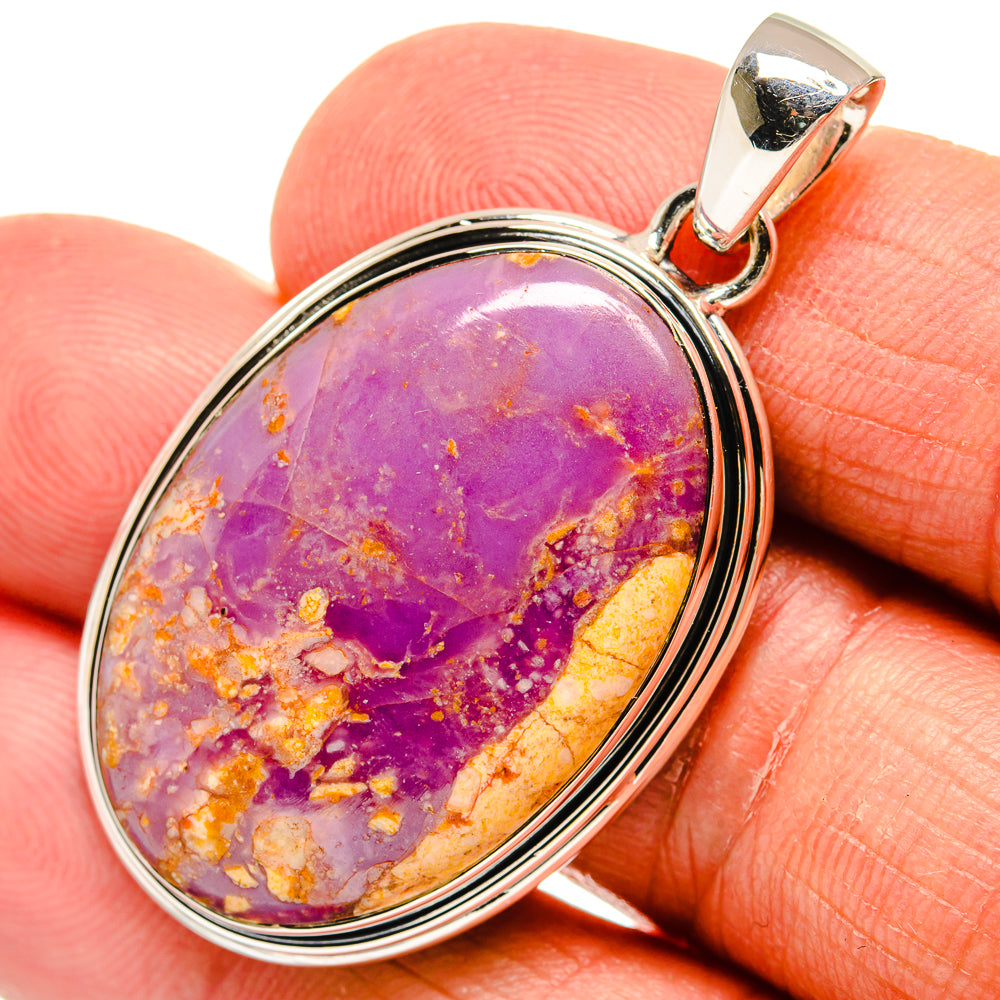 Phosphosiderite Pendants handcrafted by Anasilvercos - PD23945