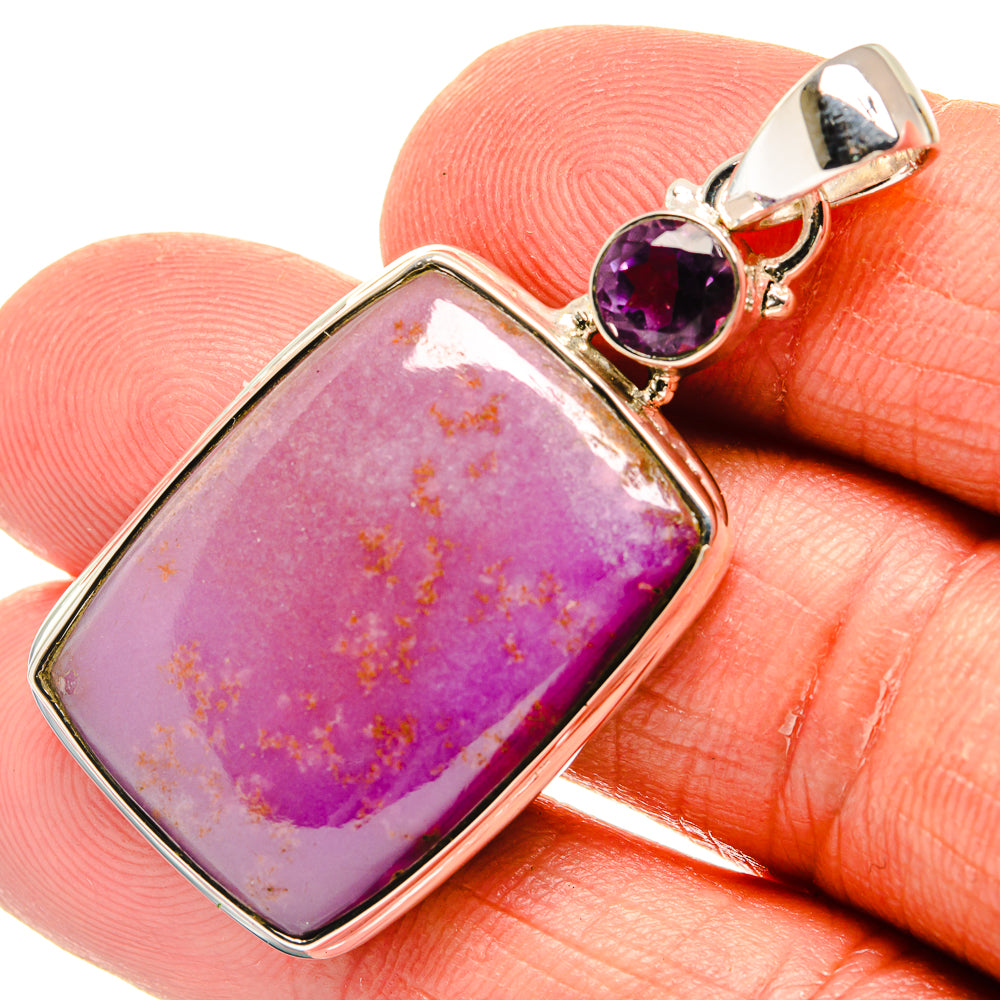 Phosphosiderite Pendants handcrafted by Anasilvercos - PD23949
