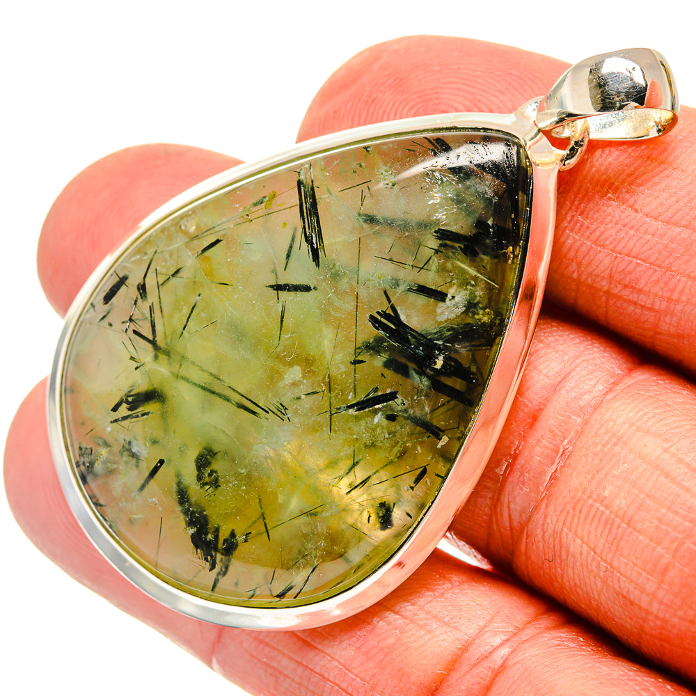 Prehnite Pendants handcrafted by Anasilvercos - PD23951
