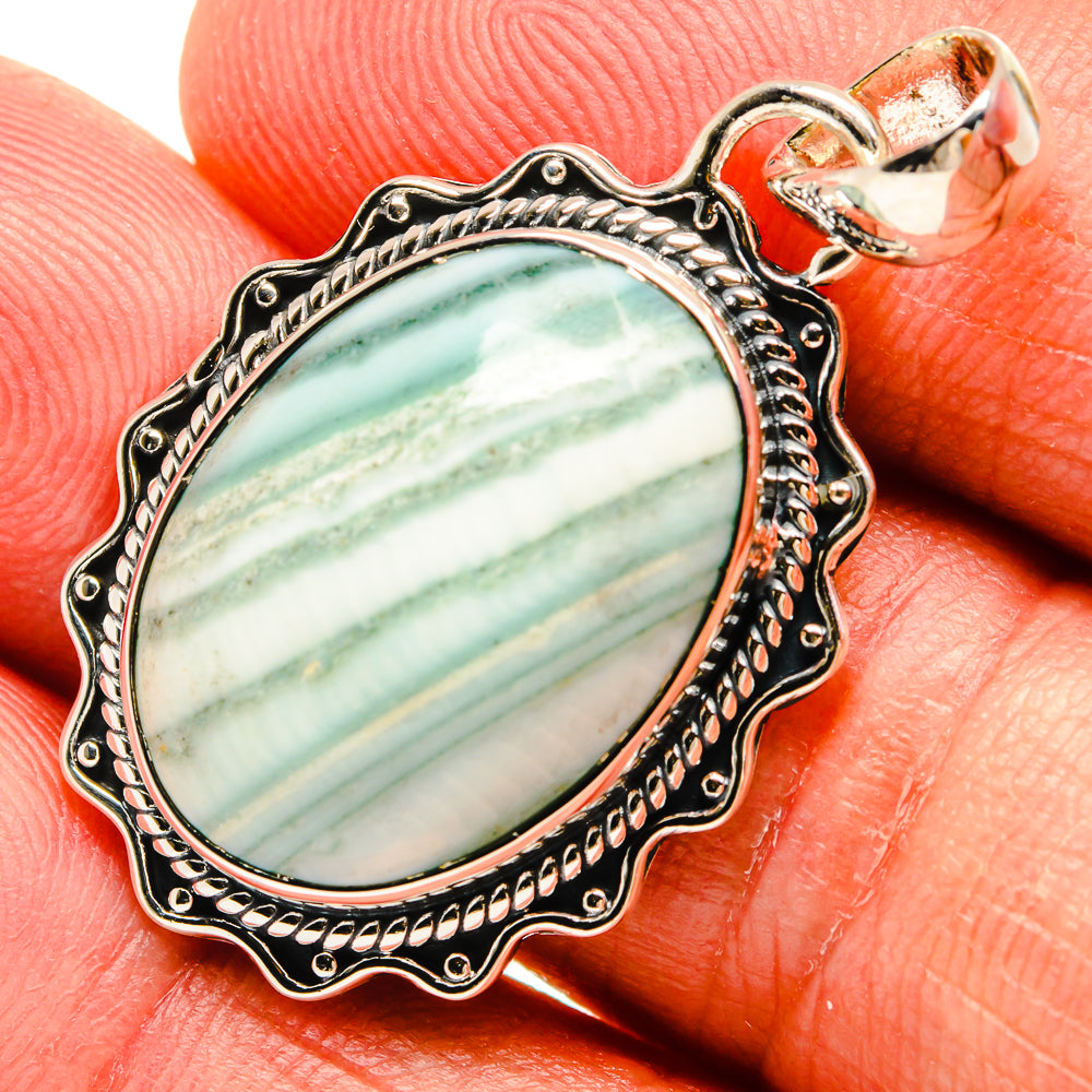 Ocean Jasper Pendants handcrafted by Anasilvercos - PD23972