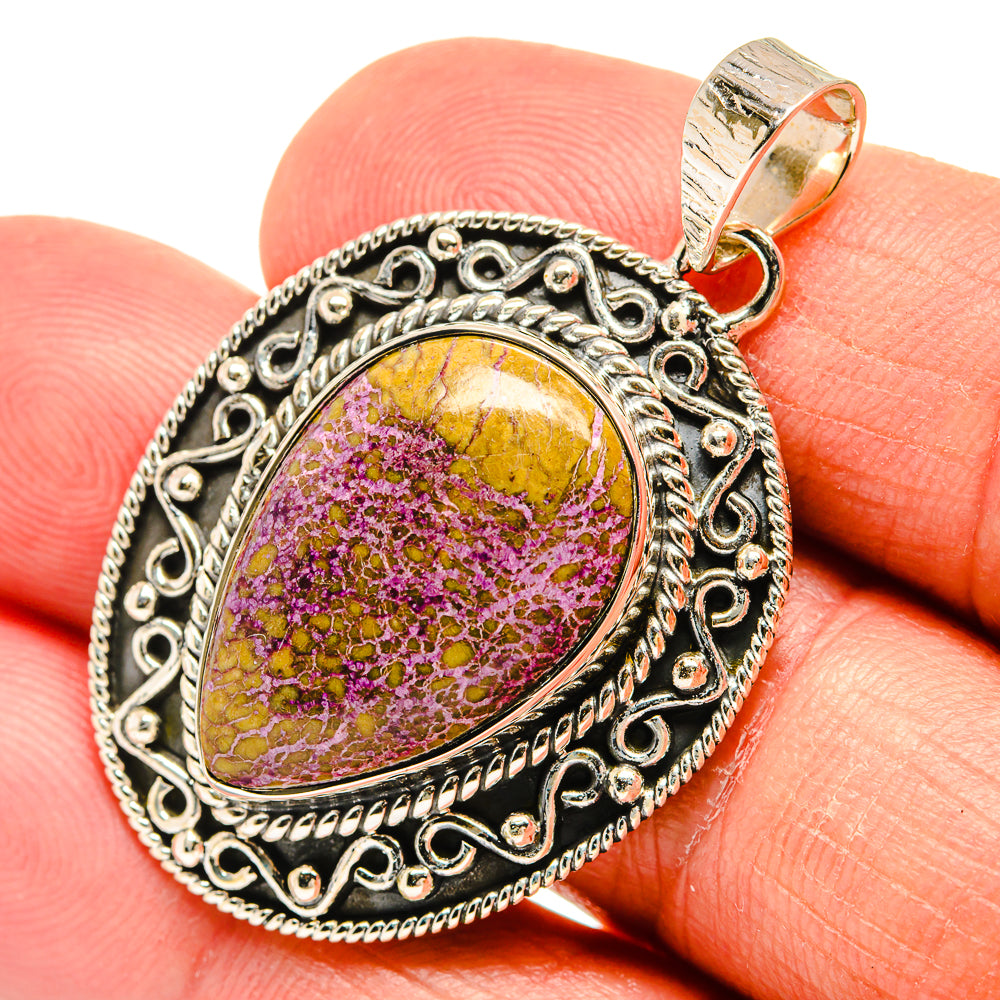 Stichtite Pendants handcrafted by Anasilvercos - PD23980