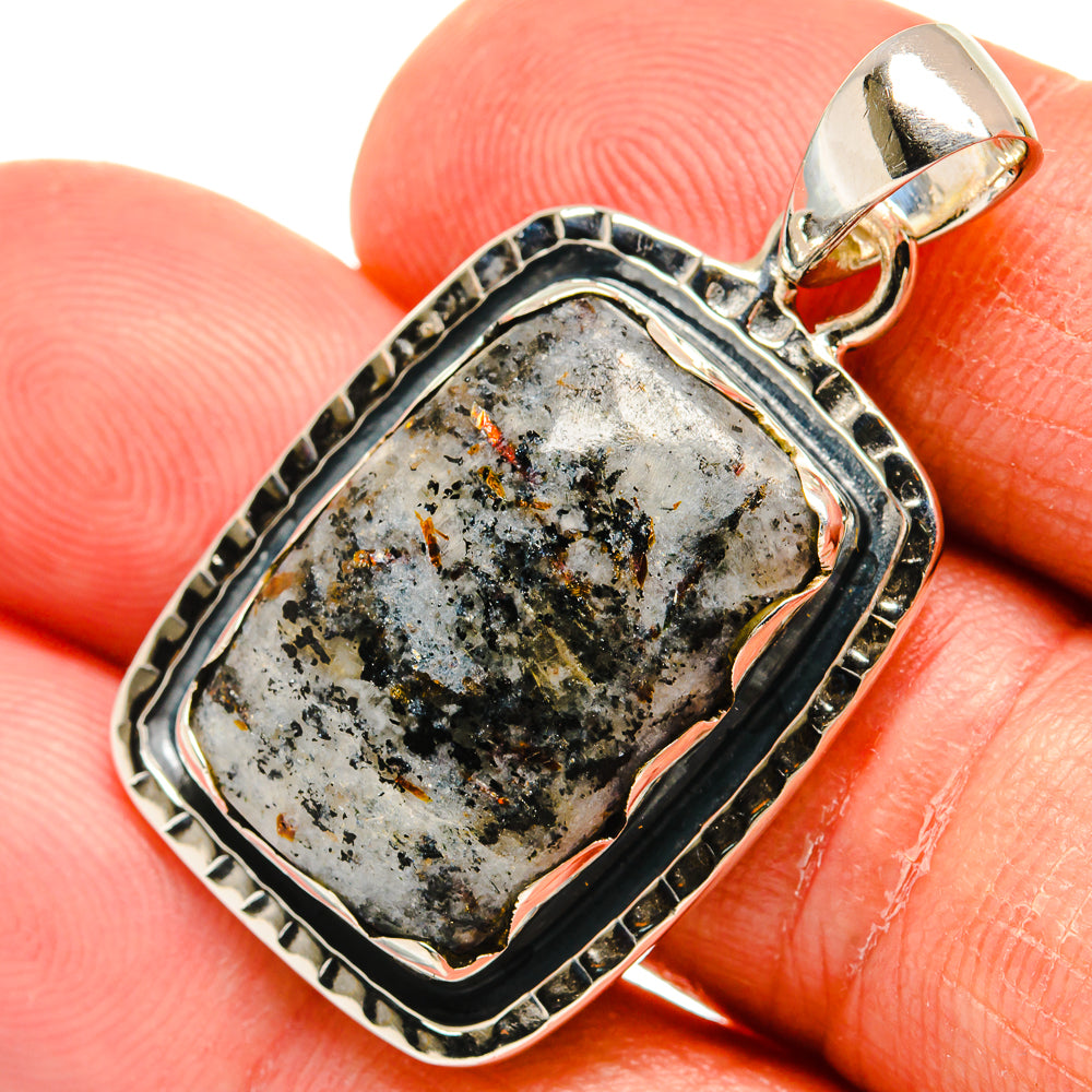 Astrophyllite Pendants handcrafted by Anasilvercos - PD24003
