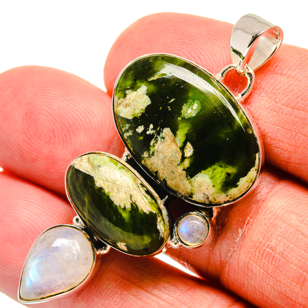 Rainforest Opal Pendants handcrafted by Anasilvercos - PD24015