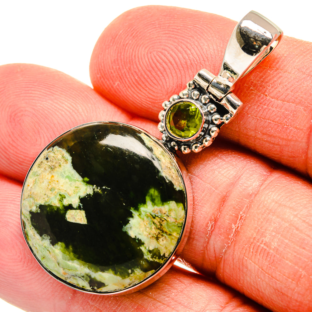 Rainforest Opal Pendants handcrafted by Anasilvercos - PD24016
