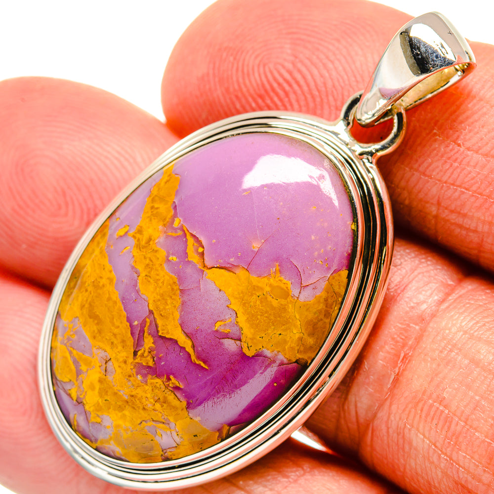 Phosphosiderite Pendants handcrafted by Anasilvercos - PD24037