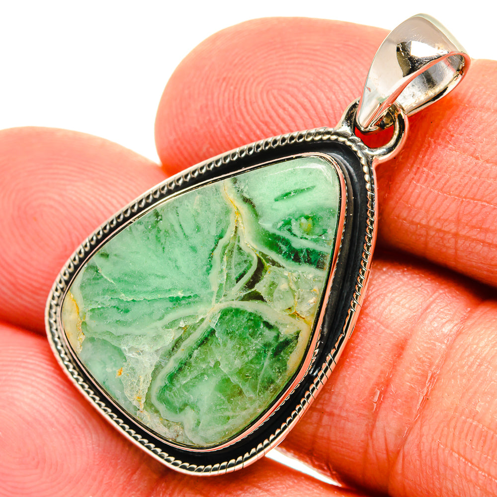 Variscite Pendants handcrafted by Anasilvercos - PD24046