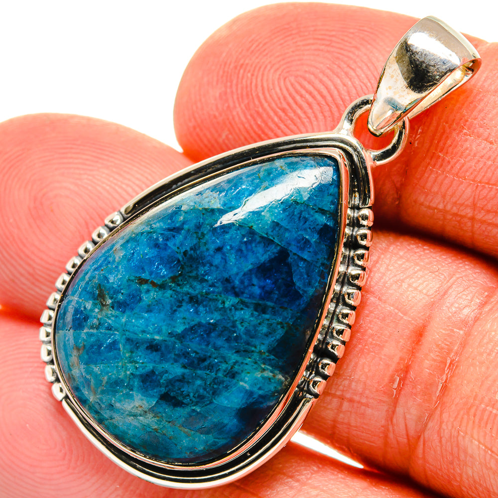 Apatite Pendants handcrafted by Anasilvercos - PD24047