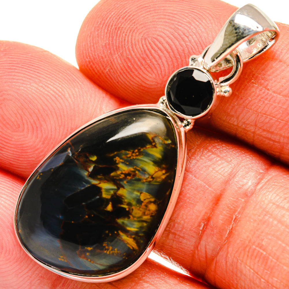 Pietersite Pendants handcrafted by Anasilvercos - PD24055