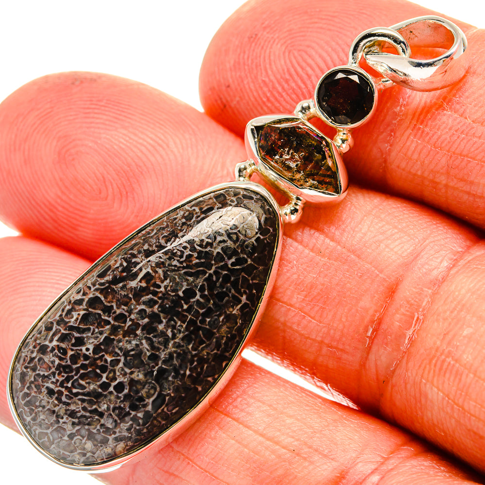 Dinosaur Bone Pendants handcrafted by Anasilvercos - PD24123