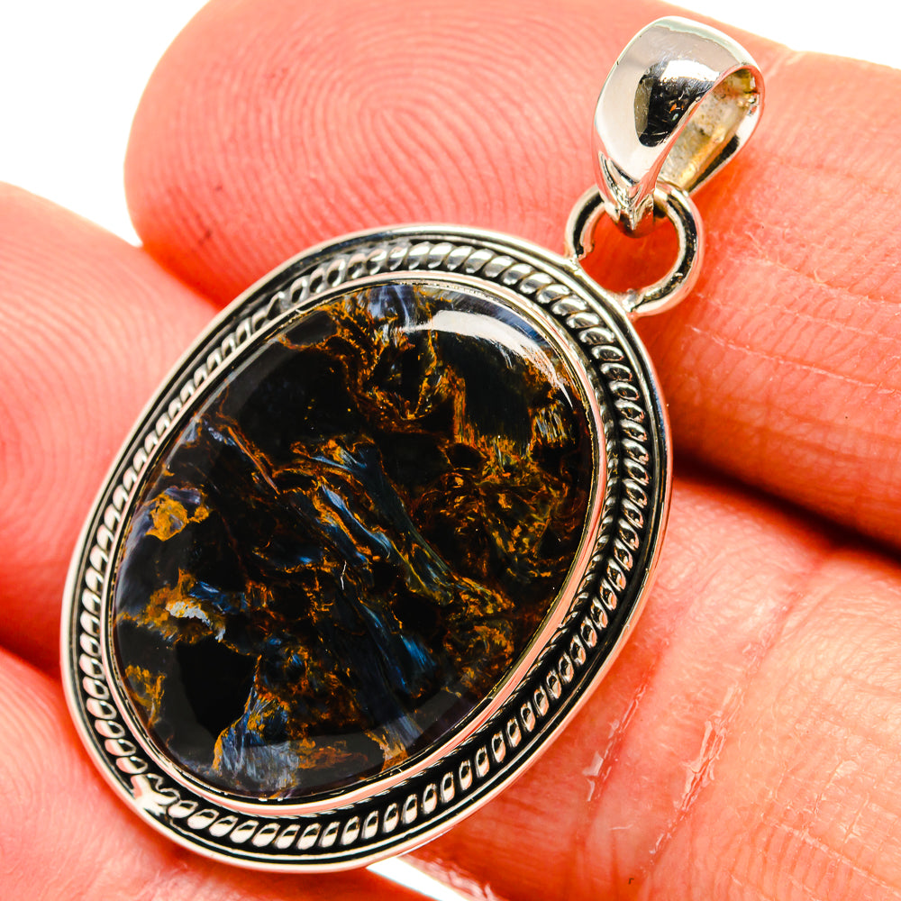 Pietersite Pendants handcrafted by Anasilvercos - PD24142