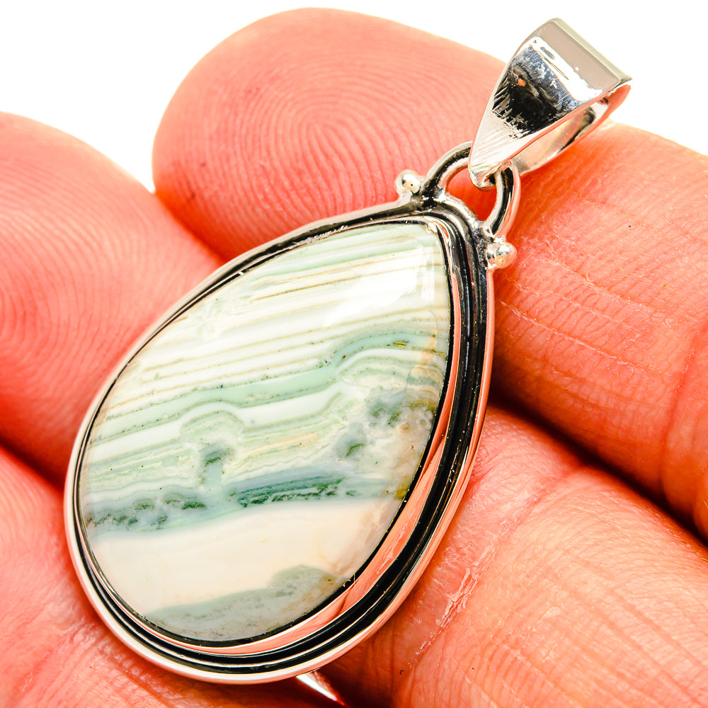Ocean Jasper Pendants handcrafted by Anasilvercos - PD24148