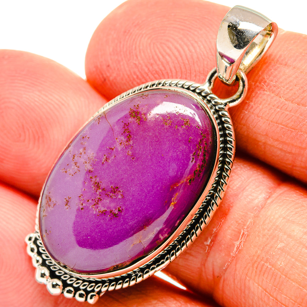 Phosphosiderite Pendants handcrafted by Anasilvercos - PD24157