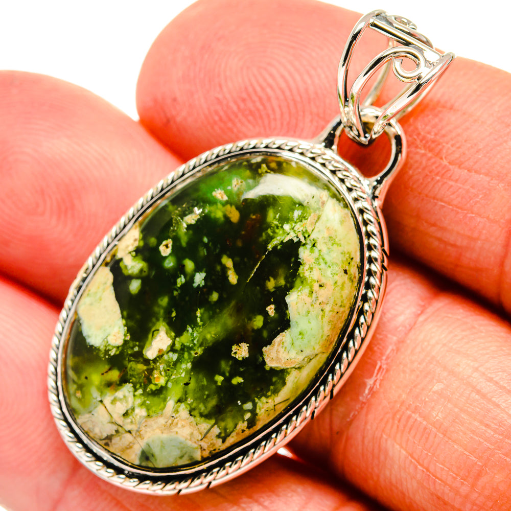 Rainforest Opal Pendants handcrafted by Anasilvercos - PD24161
