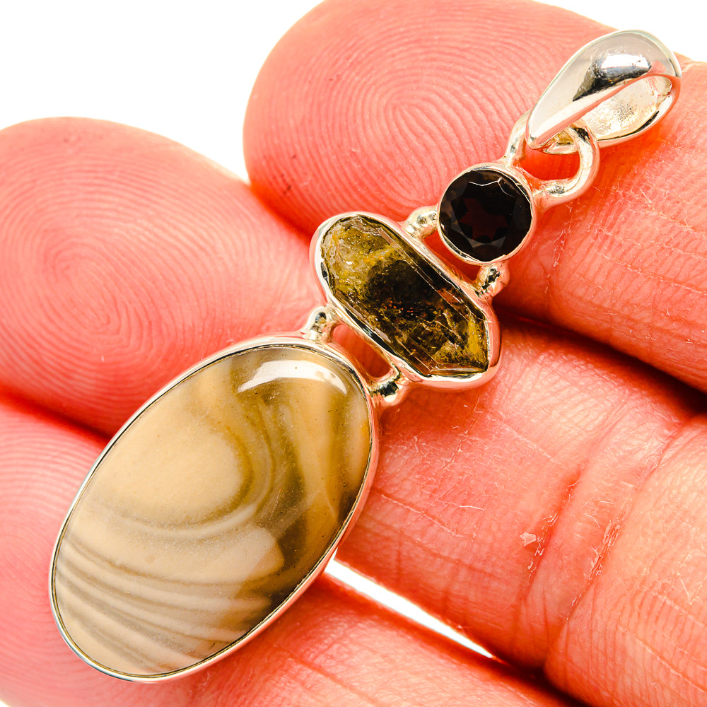 Imperial Jasper Pendants handcrafted by Anasilvercos - PD24175
