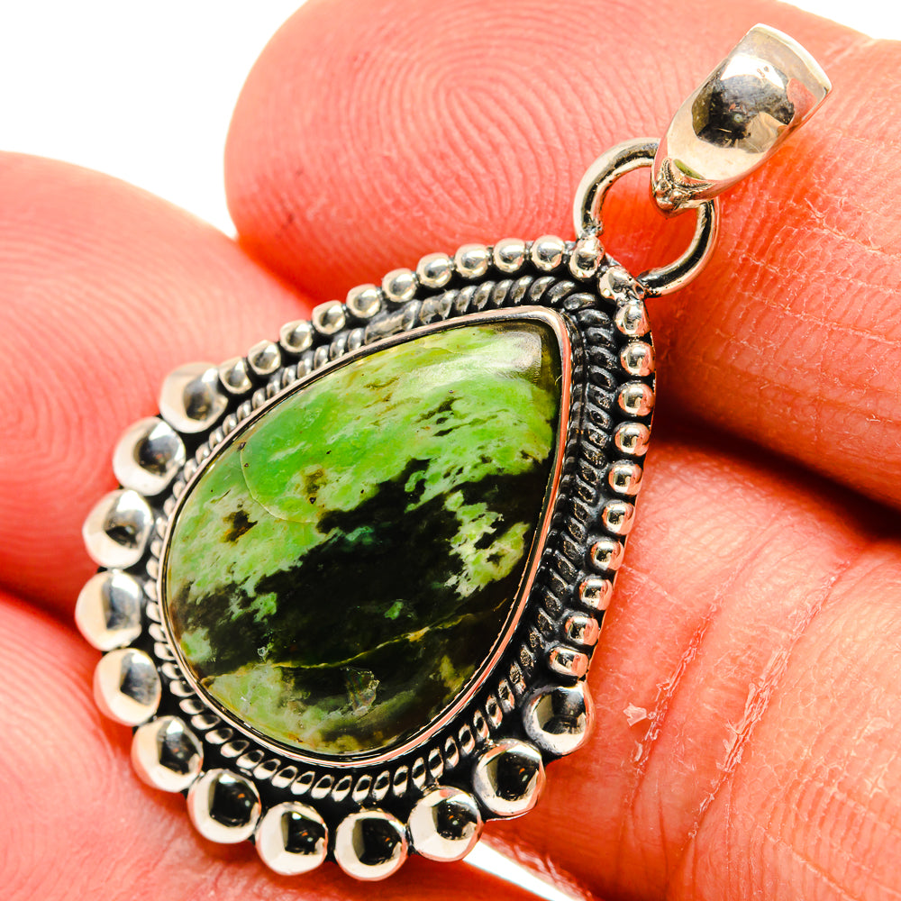 Rainforest Opal Pendants handcrafted by Anasilvercos - PD24184