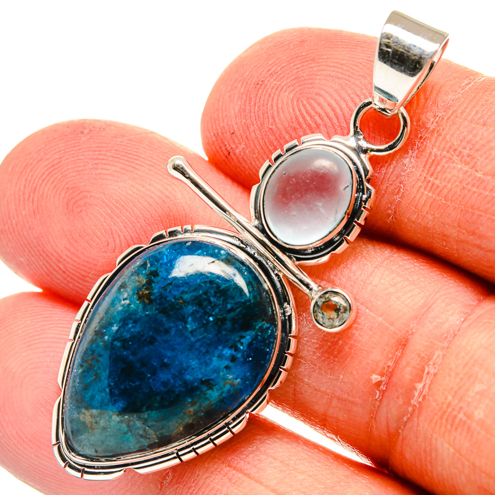 Apatite Pendants handcrafted by Anasilvercos - PD24197