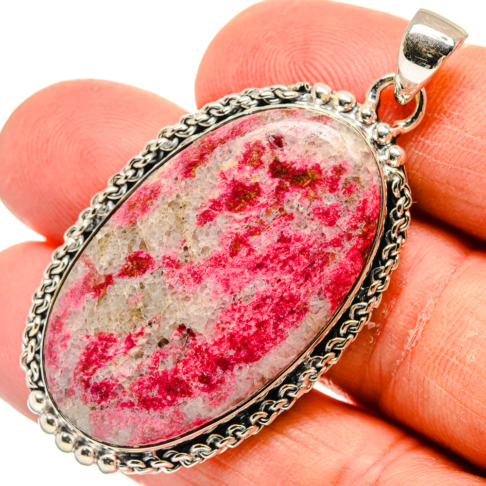 Thulite Pendants handcrafted by Anasilvercos - PD24220
