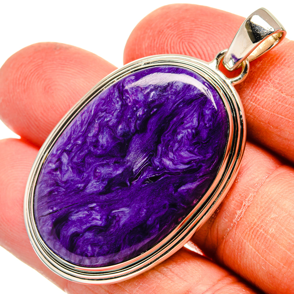 Charoite Pendants handcrafted by Anasilvercos - PD24221