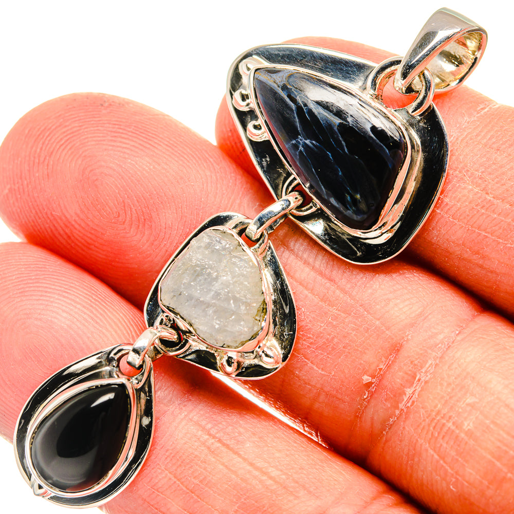 Pietersite Pendants handcrafted by Anasilvercos - PD24233