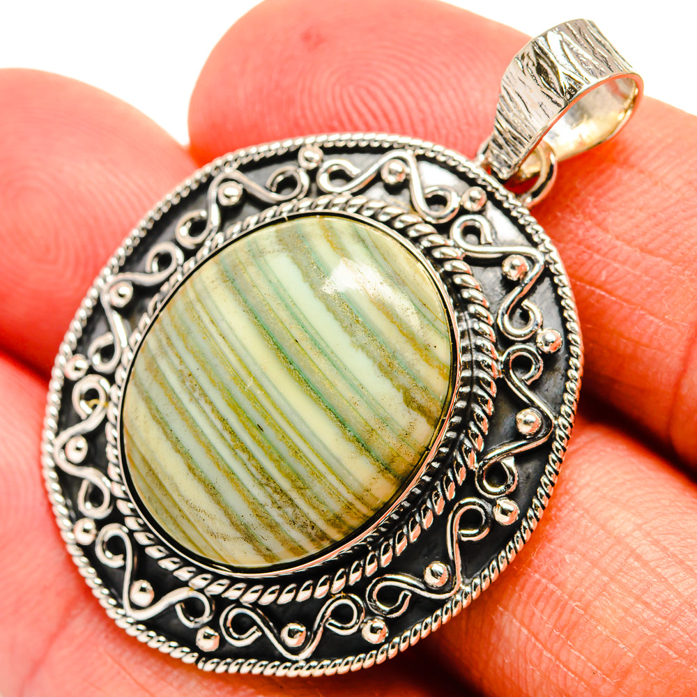 Ocean Jasper Pendants handcrafted by Anasilvercos - PD24247