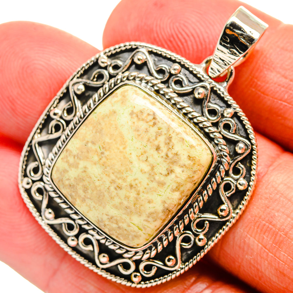 Ocean Jasper Pendants handcrafted by Anasilvercos - PD24248