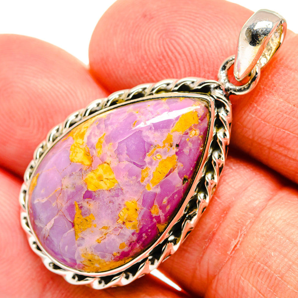 Phosphosiderite Pendants handcrafted by Anasilvercos - PD24261