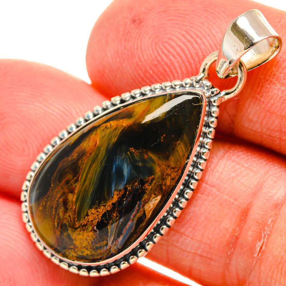 Pietersite Pendants handcrafted by Anasilvercos - PD24264