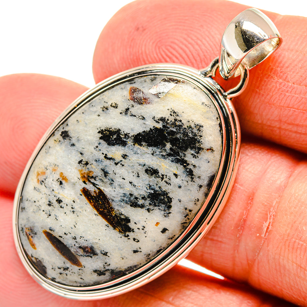 Astrophyllite Pendants handcrafted by Anasilvercos - PD24277