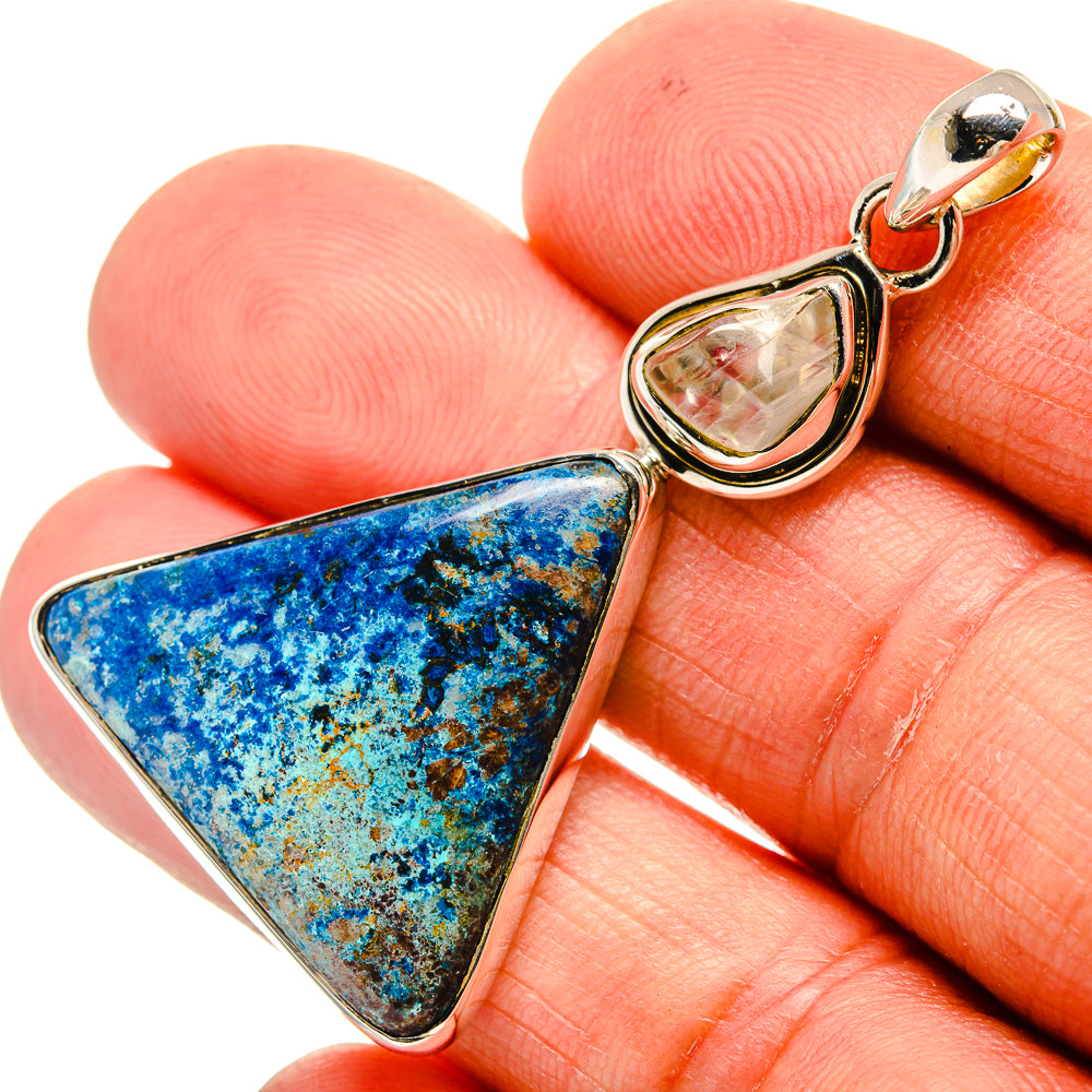 Shattuckite Pendants handcrafted by Anasilvercos - PD24298