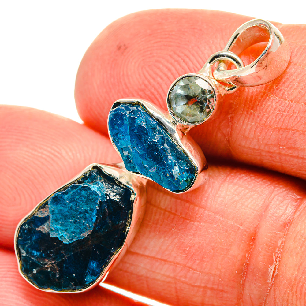 Apatite Pendants handcrafted by Anasilvercos - PD24314