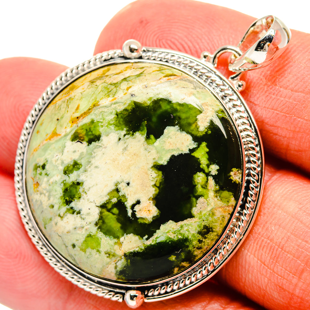 Rainforest Opal Pendants handcrafted by Anasilvercos - PD24332