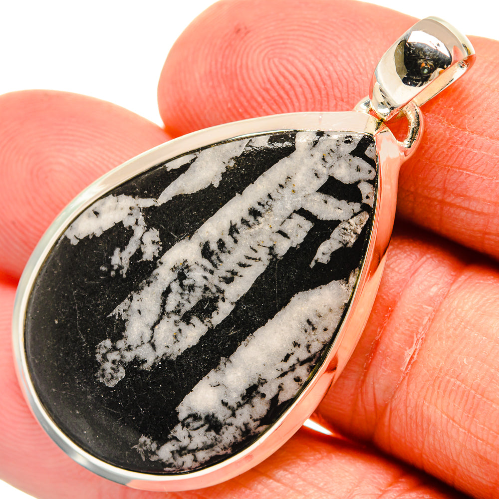 Pinolith Jasper Pendants handcrafted by Anasilvercos - PD24334