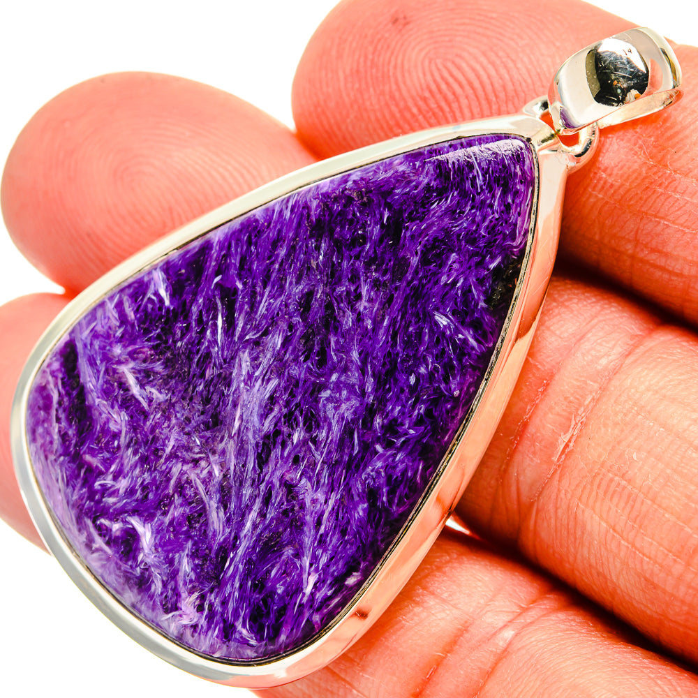 Charoite Pendants handcrafted by Anasilvercos - PD24340