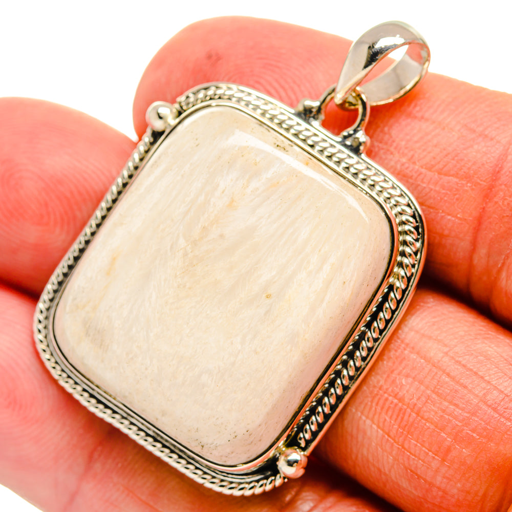 Scolecite Pendants handcrafted by Anasilvercos - PD24347
