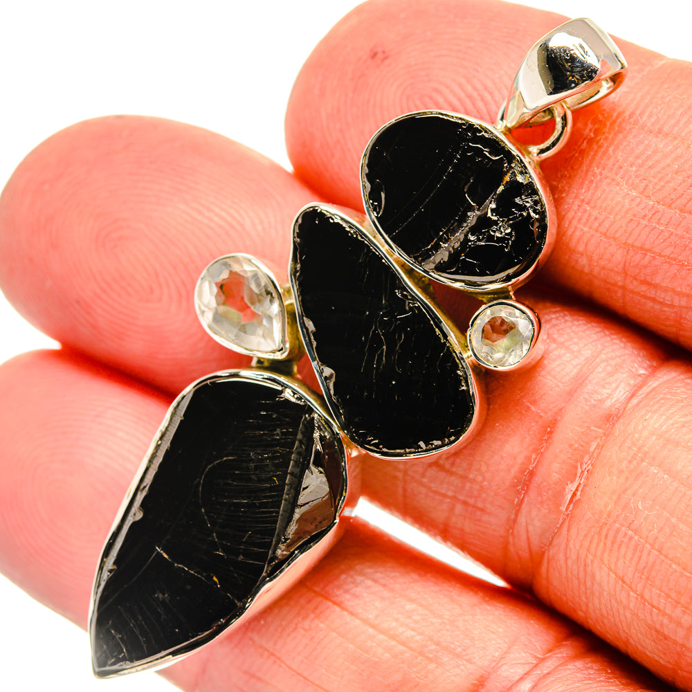 Shungite Pendants handcrafted by Anasilvercos - PD24350