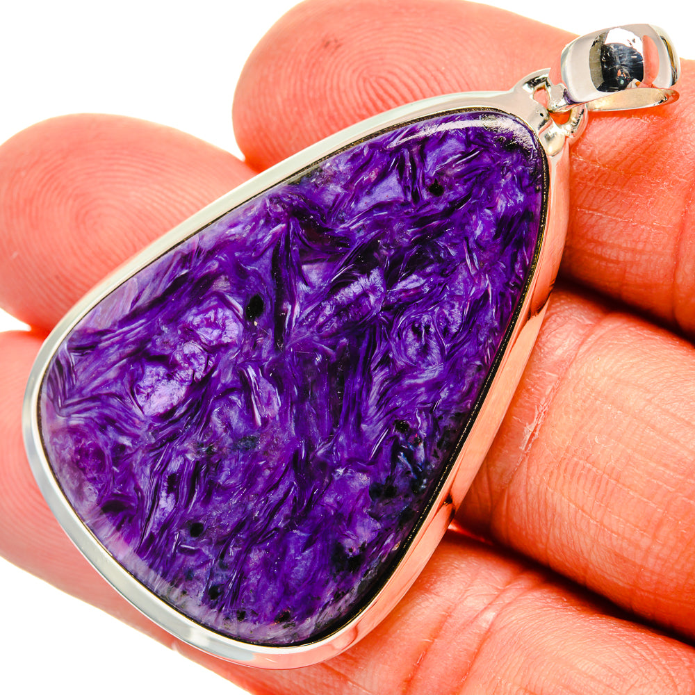 Charoite Pendants handcrafted by Anasilvercos - PD24354