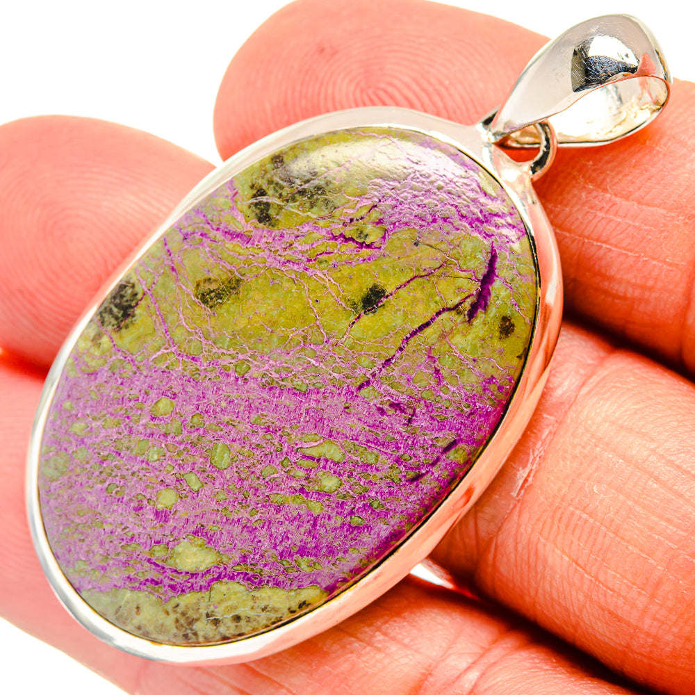 Stichtite Pendants handcrafted by Anasilvercos - PD24355