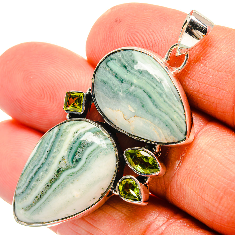 Ocean Jasper Pendants handcrafted by Anasilvercos - PD24363