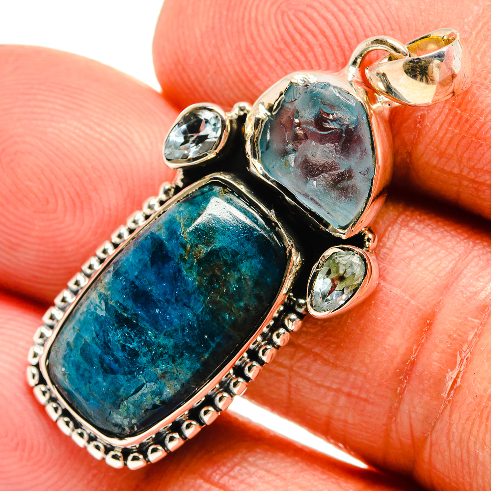 Apatite Pendants handcrafted by Anasilvercos - PD24367